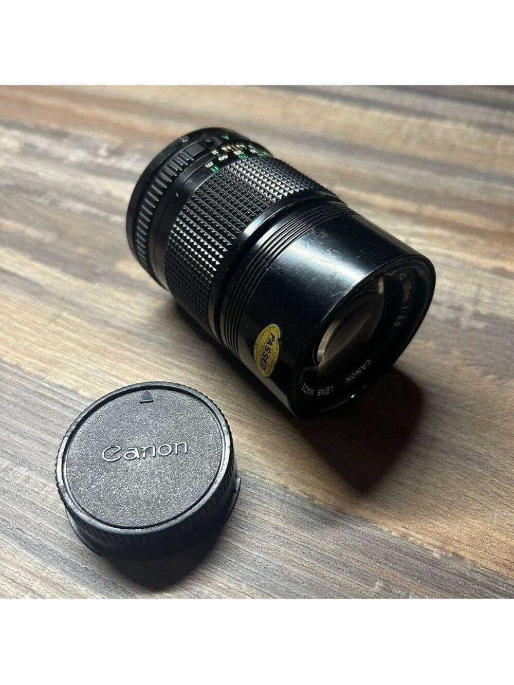 Canon FD 135mm f/3.5 Telephoto Lens – Manual Focus – Made in Japan
